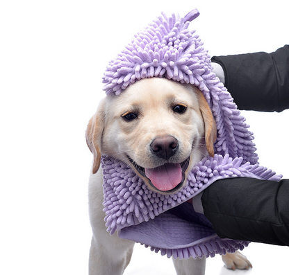 Dog cat bath pet towel - Pets Crazy Shops