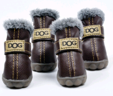 Dog Thick Snow Boots Keep Warm Teddy Autumn And Winter VIP Shoes - Pets Crazy Shops