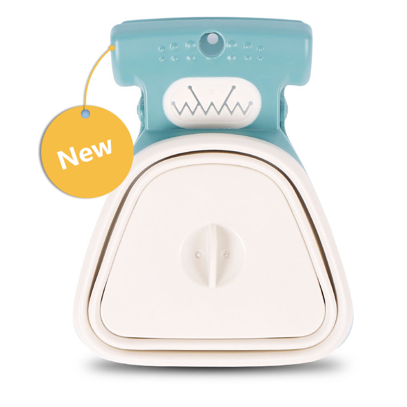Dog Pet Travel Foldable Pooper Scooper With 1 Roll Decomposable bags Poop Scoop Clean Pick Up Excreta Cleaner Epacket Shipping - Pets Crazy Shops