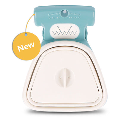 Dog Pet Travel Foldable Pooper Scooper With 1 Roll Decomposable bags Poop Scoop Clean Pick Up Excreta Cleaner Epacket Shipping - Pets Crazy Shops