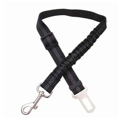 Adjustable Dog Seat Belt Dog Car Seatbelt Harness Leads Elastic Reflective Safety Rope - Pets Crazy Shops
