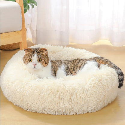Dog Bed Super Soft Washable Long Plush Pet Kennel Deep Sleep Dog House Velvet Mats Sofa For Dog Basket Pet Cat Bed - Pets Crazy Shops