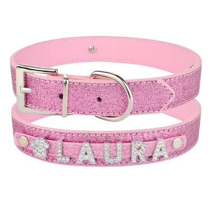 DIY Alphabet Dog Name Pet Collar Wear Accessories - Pets Crazy Shops
