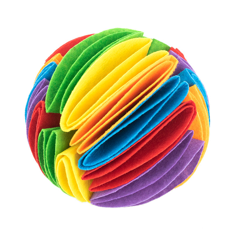 Foldable Dog Snuffle Ball Dog Training Toys Increase IQ Pet Cat Training Games Feeding Intelligence Toy - Pets Crazy Shops