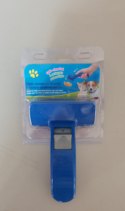 Pet Brush Comb Puppy Dog Cats Self Cleaning Combs Hair Trimmer Grooming Tools for Dog Animals Pet Cleaning Supplies - Pets Crazy Shops