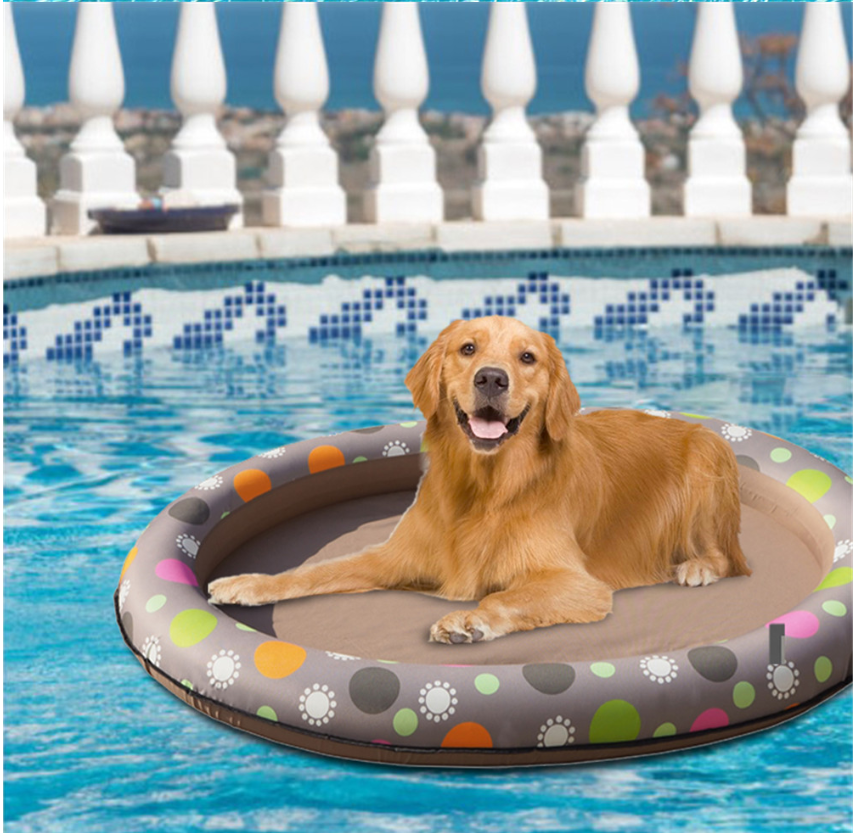 Dog Swimming Pool Inflatable Hammock Pets Pool Floating Bed Spring Summer Swimming Ring - Pets Crazy Shops