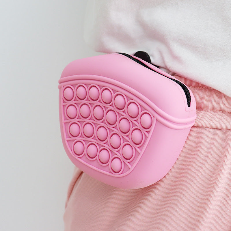 Bag Silicone Feed Dogs Treat Pouch Pet Training Bag Bundle Pocket Waist Pack Pet Portable Dog Training Waist Bag Treat Snack Bait Dogs Soft Washable Outdoor Feed Storage Pouch Food Reward Silica Bags - Pets Crazy Shops