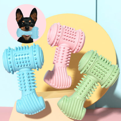 Dog Chew Toy Dogs Teeth Cleaning Toys Indestructible TPR Chewing Bite Resistant Teething Toys Pet Products - Pets Crazy Shops