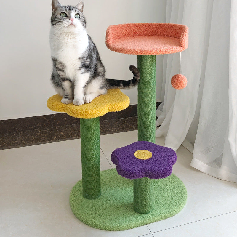 Cat Tower  Cat Scratch Board Wear-resistant Cat Climbing Tree - Pets Crazy Shops