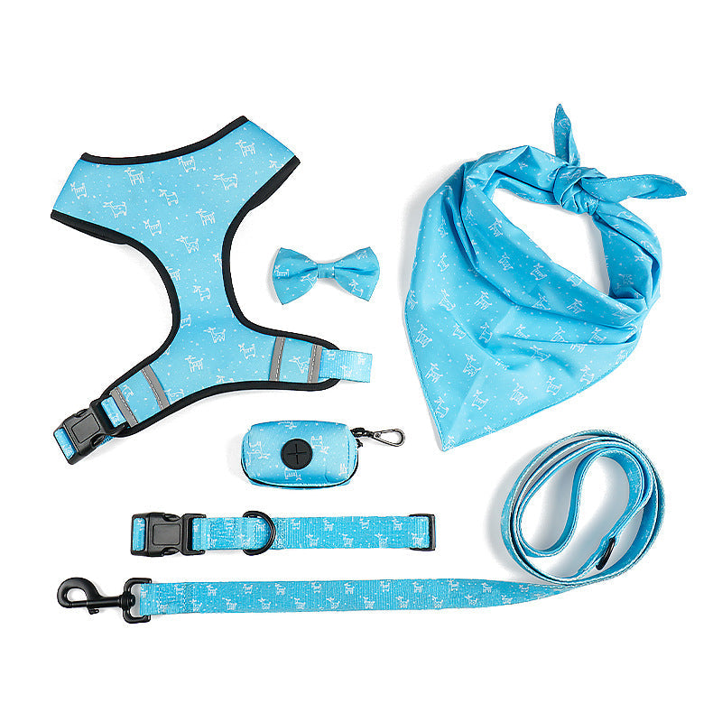 Pet Dog Leash Harness With Bow - Pets Crazy Shops