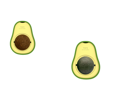 Avocado Cat Mint Multifunctional Catnip Toy 360 Rotating Self-healing Artifact Pet Supplies - Pets Crazy Shops