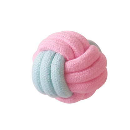 Cotton Rope Dog Chew Toy Pet Small Dog Toy Teeth Clean - Pets Crazy Shops