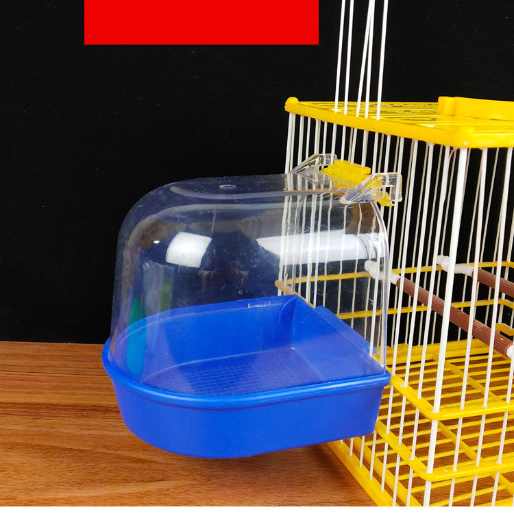 Bird With Tiger Skin Indigo Chin And Eye Embroidering Appliance - Pets Crazy Shops