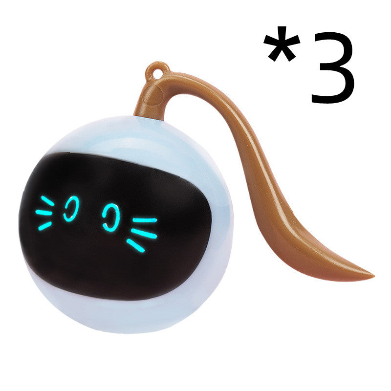 Pet Smart Interactive Colorful LED Rotating Ball - Pets Crazy Shops