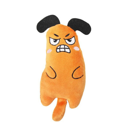 Cat Pet Plush Embroidered Mint Toys - Pets Crazy Shops