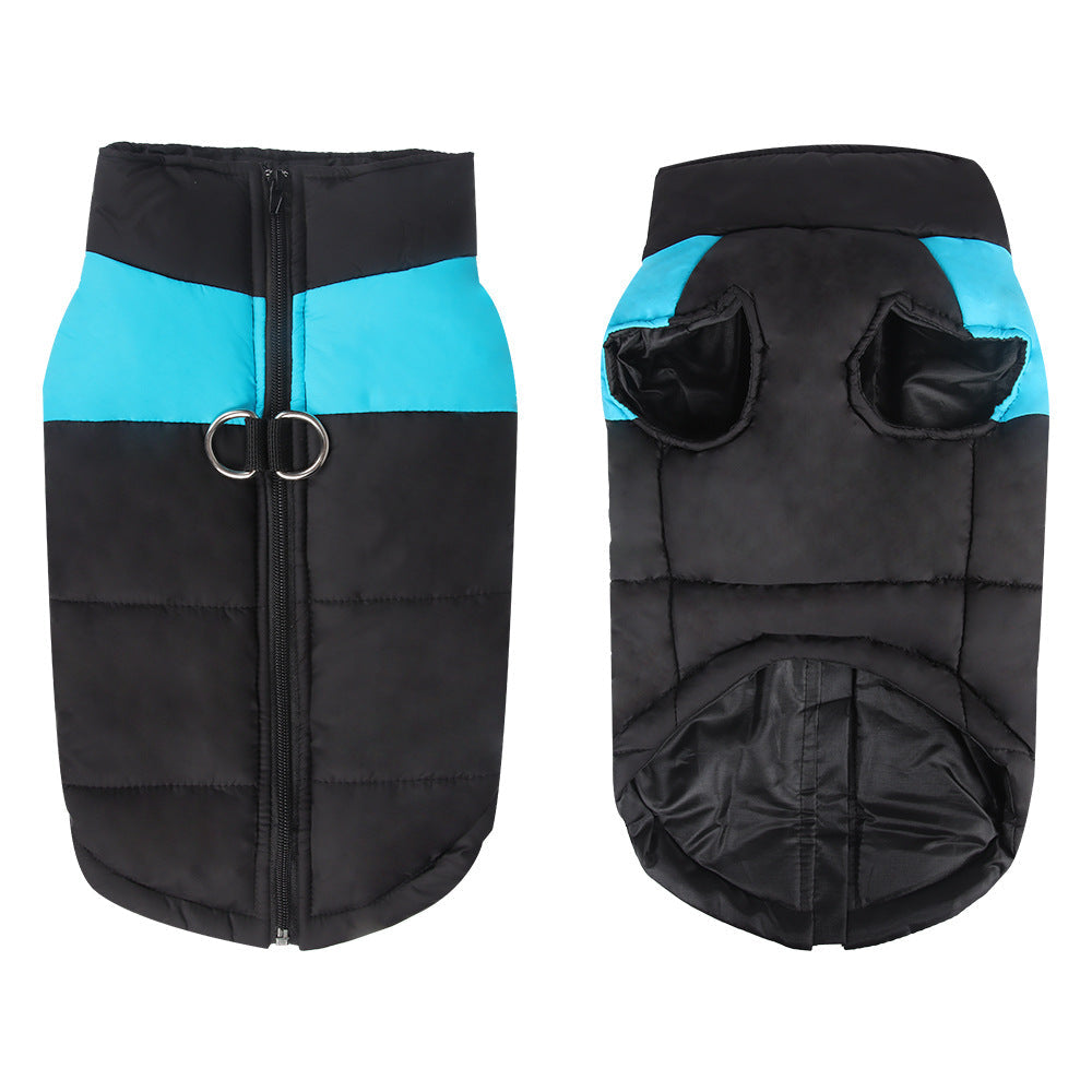 Winter Warm Pet Dog Clothes Thicken Pullover For Small Large Dogs Sweatshirt Puppy Down Jacket French For Dog Clothes - Pets Crazy Shops
