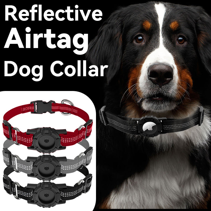 Positioning Anti-lost Pet Dog Collar - Pets Crazy Shops