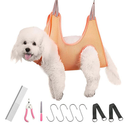 Trimming Small And Medium Cat And Dog Grooming Hammocks - Pets Crazy Shops