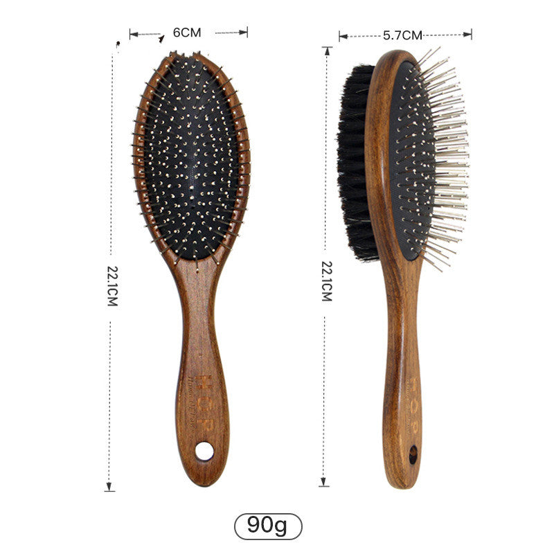 Pet Comb Solid Wood Antique Hair Removing Products - Pets Crazy Shops