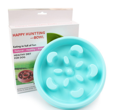 Anti-choke Bowl Plastic Dog Bowl Healthy Feeder - Pets Crazy Shops