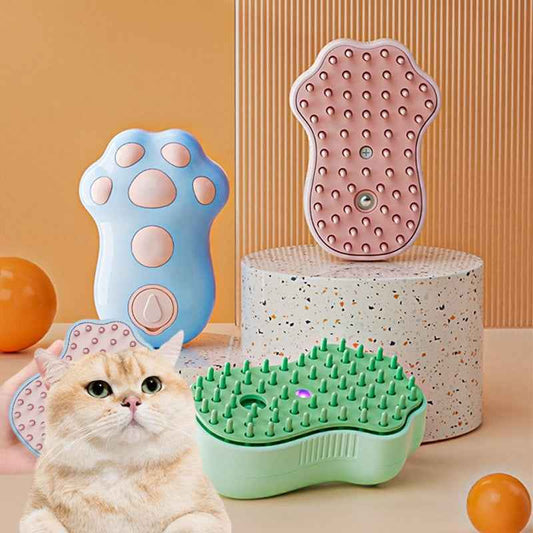 Electric Cat Dog Spray Comb Pets Supplies Cat Shape Pet Products  -  - Pets Crazy Shops -