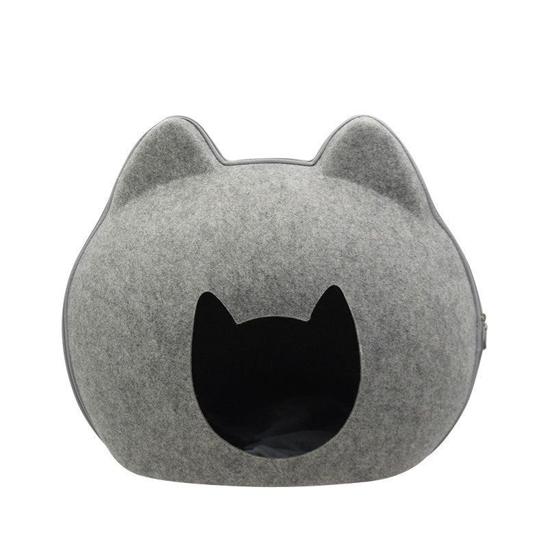 Cat Litter Enclosed Pet Cat House Cat House Cat Bed House Cat Villa Cat Litter - Pets Crazy Shops