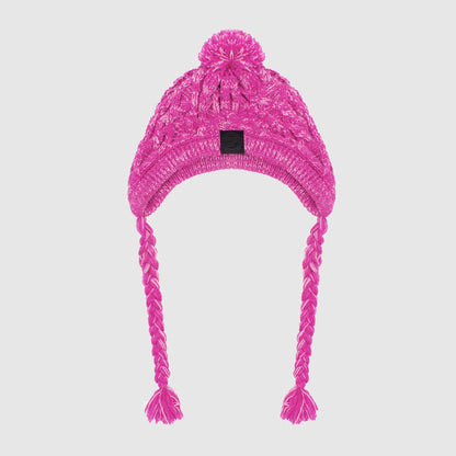 Fur Ball Warm And Windproof Fluffy Ball Knitting Method Dog Fighting Hat - Pets Crazy Shops