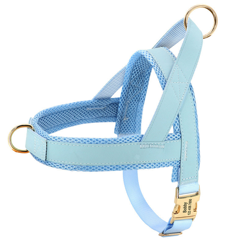 Lettering Large Dog  Vest Chest Harness - Pets Crazy Shops