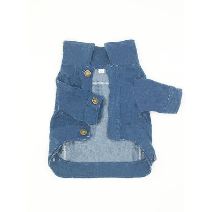 Dog Clothes Denim Clothes Puppy Pet Clothes - Pets Crazy Shops