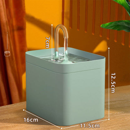 Automatic Cat Water Fountain Auto Filter USB Electric Mute Cat Drinker Bowl 1.5L Recirculate Filtring Drinker For Cats Pet Water Dispenser - Pets Crazy Shops