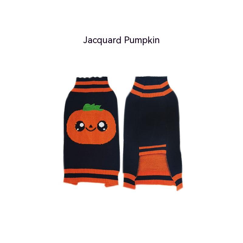 Halloween Dog Sweaters Pet Costume Teddy Warm Leisure Sweater Cosplay Clothes For Dogs Pets Outfits - Pets Crazy Shops