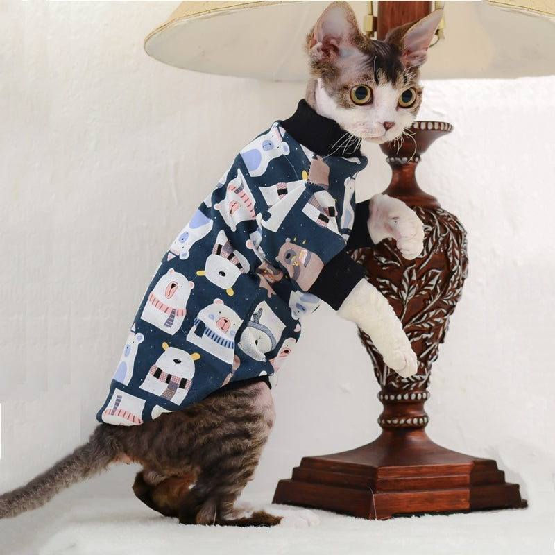Hairless Cat Clothing Bottoming Air Conditioning Clothing - Pets Crazy Shops