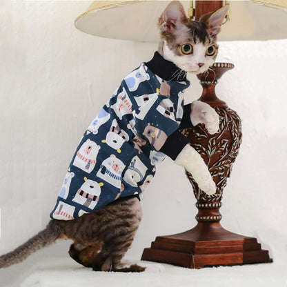 Hairless Cat Clothing Bottoming Air Conditioning Clothing - Pets Crazy Shops