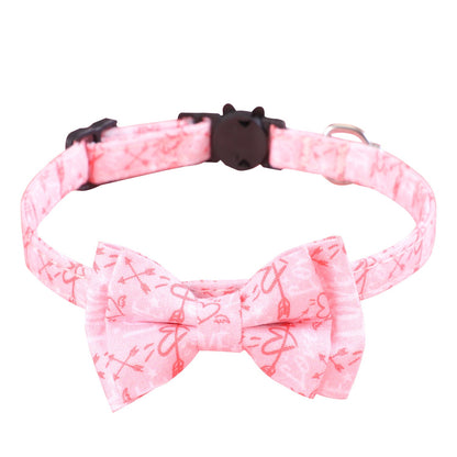Valentines Day Cat Dog Leash Bow Tie - Pets Crazy Shops