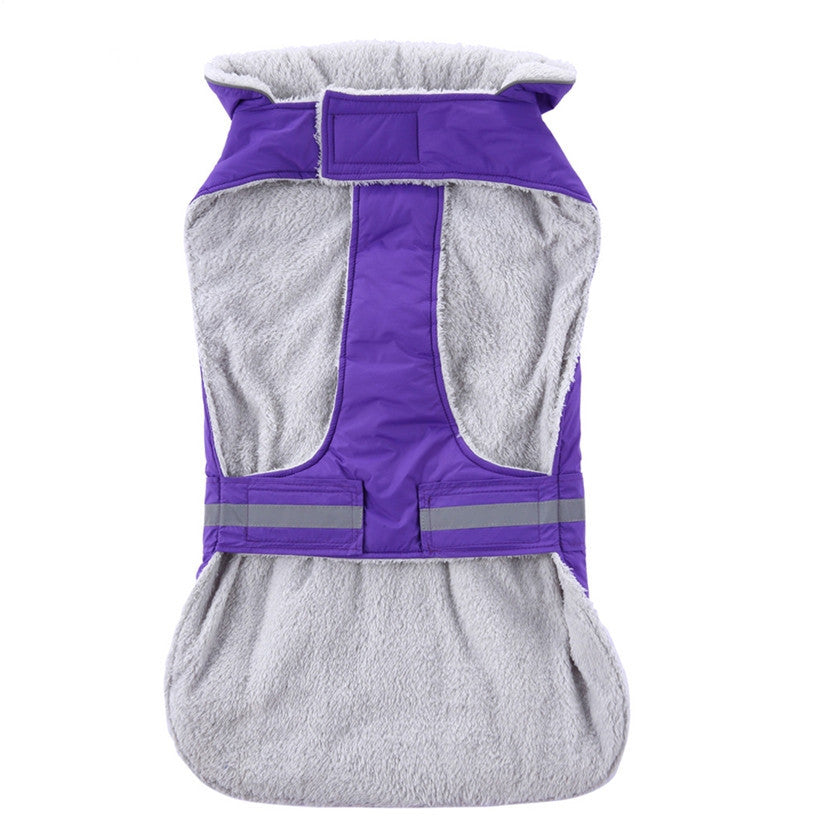 Pet clothes winter clothes night reflective pet clothes - Pets Crazy Shops