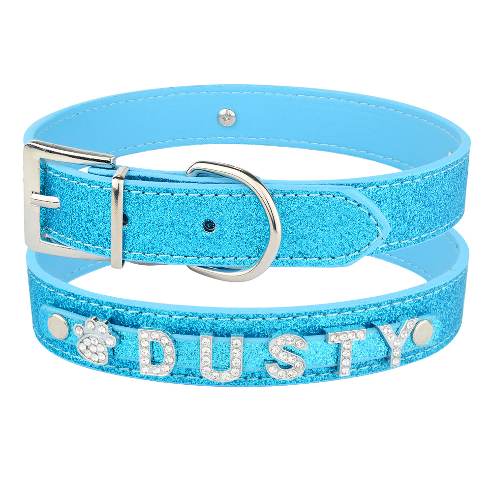 DIY Alphabet Dog Name Pet Collar Wear Accessories - Pets Crazy Shops