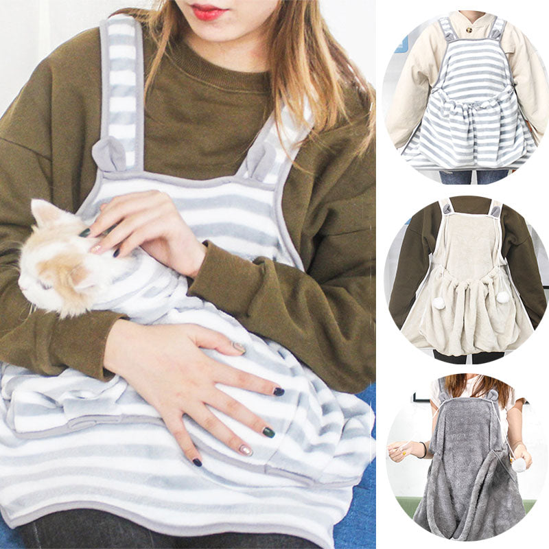 Pets Apron Women Touch The Cat Small Dog Clothes Non-stick Anti-grab For Pets - Pets Crazy Shops