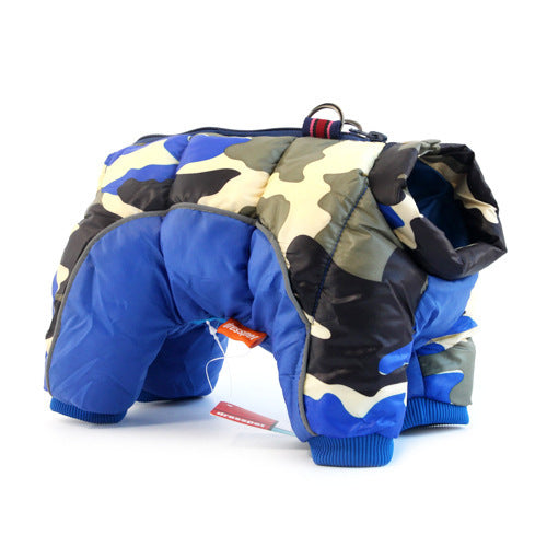 Pet Dog Winter Clothes Thick Warm Down Jacket Teddy Cotton Coat - Pets Crazy Shops
