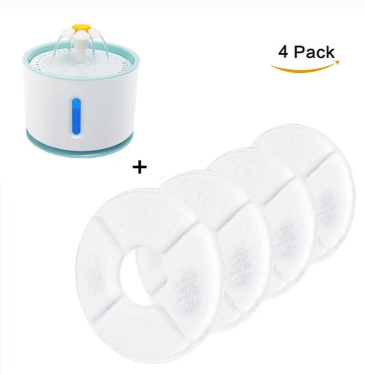 Automatic Pet Cat Water Fountain with LED Light - Pets Crazy Shops