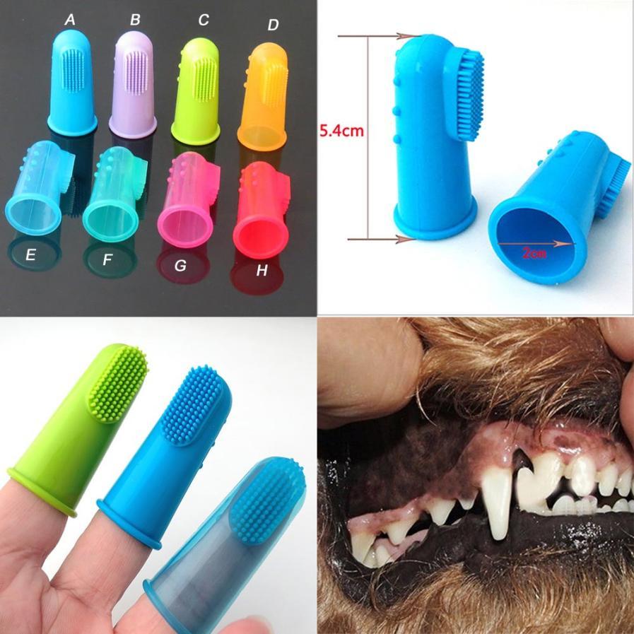 Super Soft Pet Finger Toothbrush - Pets Crazy Shops