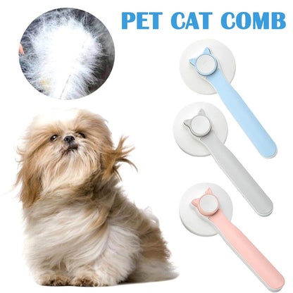 Pet Self Cleaning Cat Brushes, Cat Grooming Brush For Dogs Cats For Long Haired & Short Hair Gently To Remove Loose Undercoat, Mats Tangled - Pets Crazy Shops