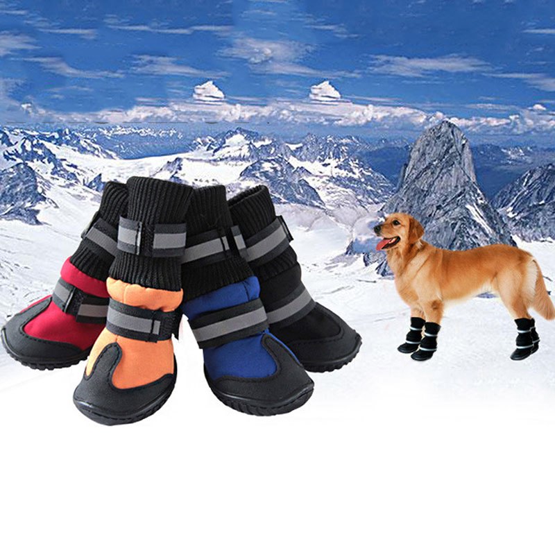 Winter Cotton Non-slip Boots For Dogs - Pets Crazy Shops