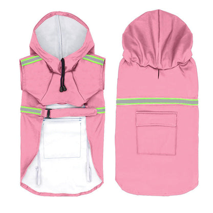 Waterproof Reflective Dog Raincoat - Pets Crazy Shops