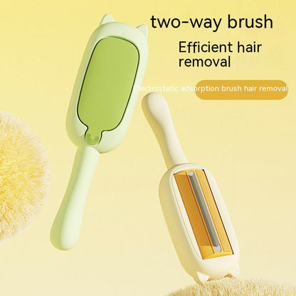 Pet Dog Cat Hair Brush Electrostatic Adsorption Two-way Roller Pet Products - Pets Crazy Shops