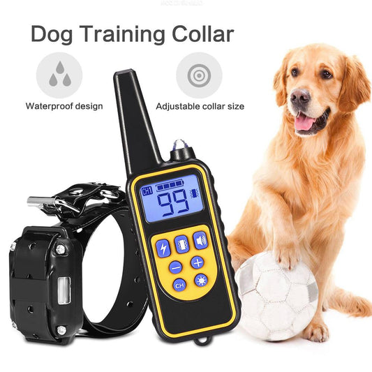 800m Electric Dog Training Collar Anti-barking Device - Pets Crazy Shops