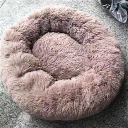 Round Long Hairy Autumn And Winter Nest Pad Cat Mattress - Pets Crazy Shops