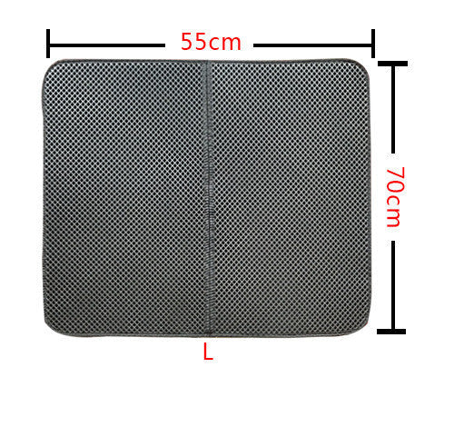 Double Layer Litter Cat Bed Pads Pet Cat Litter Mat Trapping Pets Litter Box Mat Pet Product Bed For Cats House Clean Mat - Pets Crazy Shops