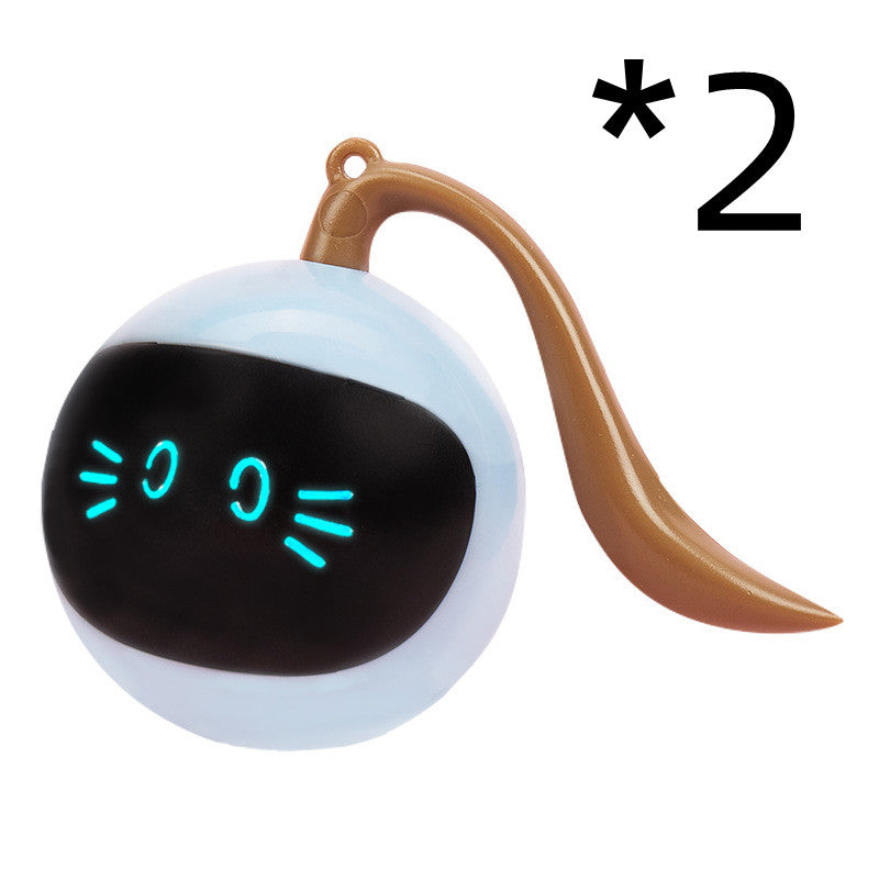 Pet Smart Interactive Colorful LED Rotating Ball - Pets Crazy Shops