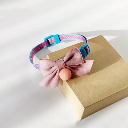 Cute Cat Bow Tie Pet Accessories Bell - Pets Crazy Shops