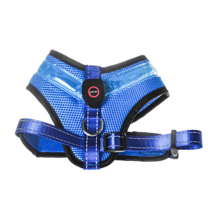 LED Luminous Dog Harness Led USB Charging Dog Chest Strap Vest Pet Safety Reflective Harness Pet Vest For Puppy Large Dog Pet Products - Pets Crazy Shops